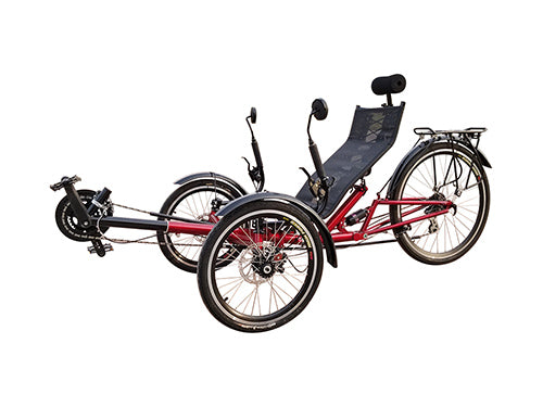 Three cheap wheel recumbent