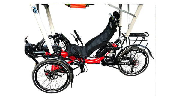 Solar best sale trike bike