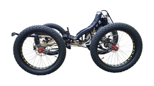 4WD Electric Off-road Fat Tire Recumbent Quad F426E